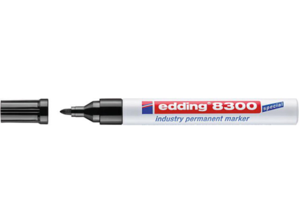 Permanentmarker Industrie Edding 8300 schwarz