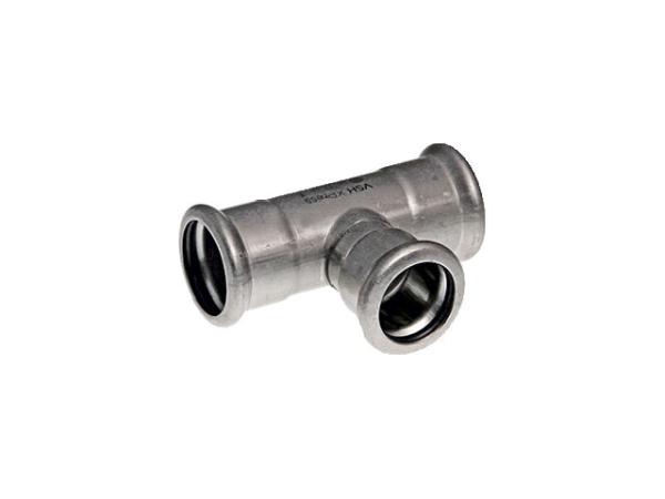 Buderus Logafix Edelstahl T-Stück 15 mm M-Kontur V2A EPDM O-Ring LBP-Funktion Innen-Innen-Innen