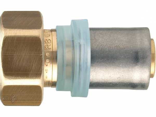 Pressfitting für MSVR Anschlusspressverschraubung, 14x2mm-1/2', Flachdichtung