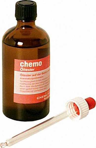 Öltester 1 Flasche 100ml. mit Pipette