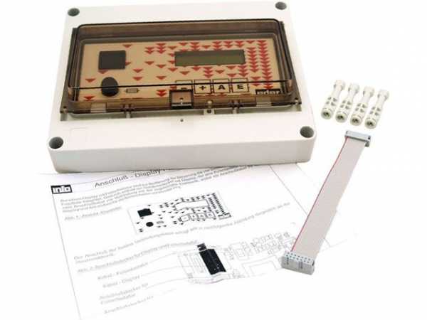 WOLF 2744158 Display mit Gehäuse, Deckel und Tasten