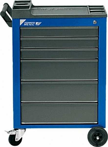 Werkstattwagen Farbe: blau HxBxT 930x630x410mm mit 6 Schubladen (M)
