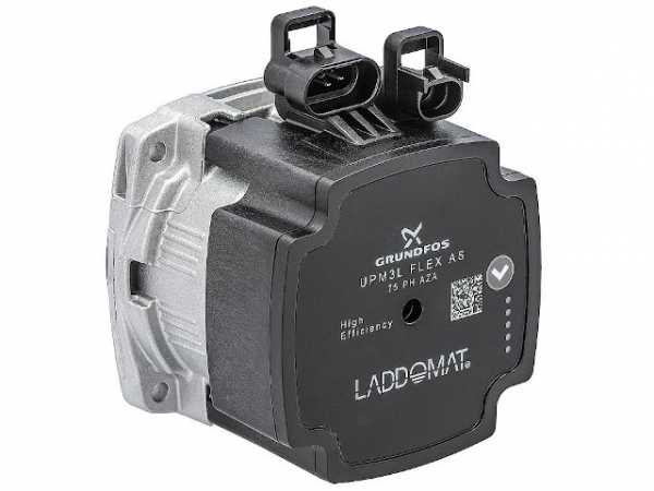 Ersatzpumpe Laddomat Grundfos UPM3L Flex passend für Laddomat 21-30, 21-60