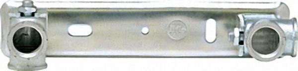 Anschlussplatten für Gaszähler AP komplettverzinkt ohne Träger 2'' / 335mm