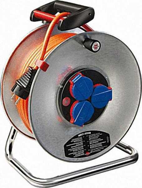 Industrie/Baustellenkabeltrommel Garant S IP 44 Kabellänge=25m D=240mm