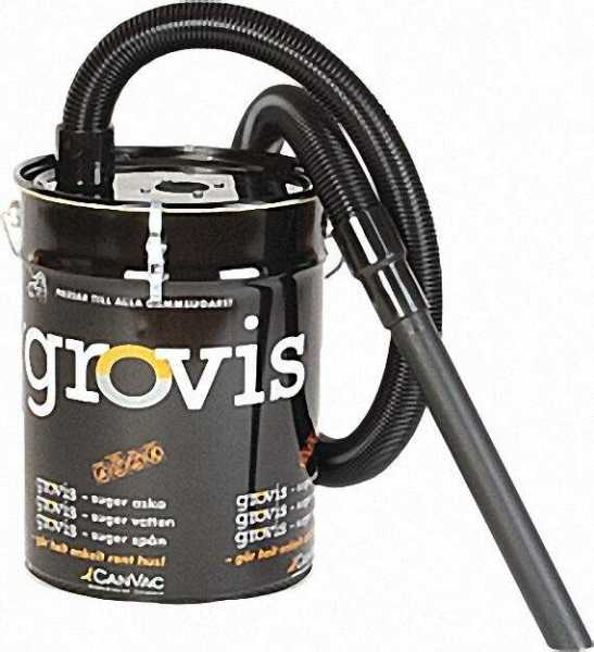 Asche-Abscheider 20 ltr. mit Saugschlauch 2,0m