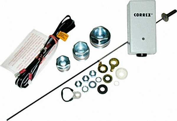 Fremdstrom-Set Correx-MP inklusive 1x Potenziostat und 1x Anode für Edelstahlspeicher bis 200l
