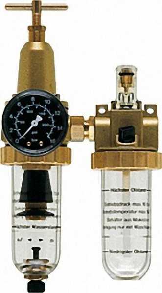 Druckluft-Wartungseinheit Anschluss G1/2 Durchfluss 1. 830 l/min