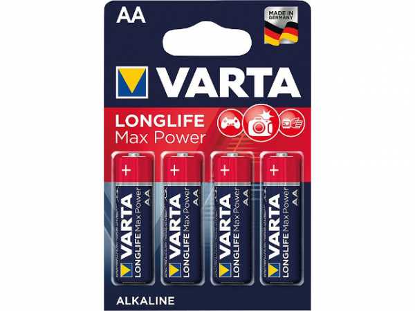 VARTA Batterie Max Tech V 4706 1, 5V/ Blister (4) Mignon, VPE 4 Stück