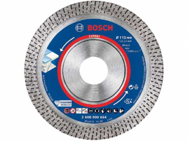 Diamanttrennscheibe BOSCH® EXPERT HardCeramic Ø 115 x 22,23 x 1,4 mm