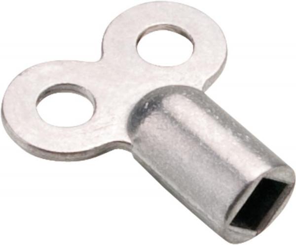 Entlüftungsschlüssel für Entlüftungsventile Entlüftungsstopfen automatischer Schnellentlüfter Vierkant 5mm aus Metall